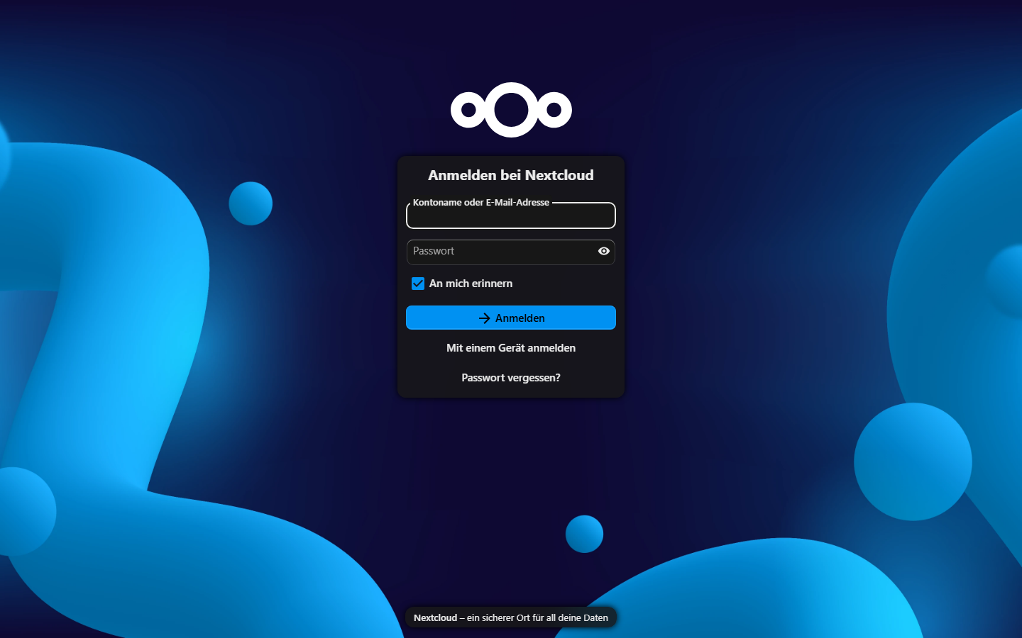 Lokale Vorschau Nextcloud
